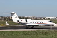 V-11 @ LMML - Gulfstream IV V-11 Royal Netherlands Air Force - by Raymond Zammit