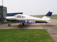 G-AWBS - Piper Cherokee 140 G-AWBS at Little Snoring after service. - by Patrick Beckett