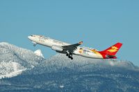 B-8550 @ YVR - JD472 departing YVR for TAO(Qingdao)-HGH(Hangzhou)
