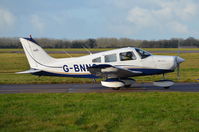 G-BNNO @ EGSH - Now in a new colour scheme. - by Graham Reeve
