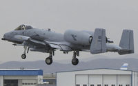 81-0955 @ KBOI - Landing RWY 28L. 190th Fighter Sq., Idaho ANG. - by Gerald Howard