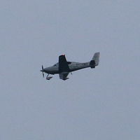 N456MG - Cloudy day for a photo and a little far out for the conditions. It was flying over Peace Valley Park, Bucks County Pa. - by William Culp
