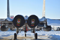 90-0240 @ KBOI - 391st Fighter Sq., Bold Tigers, 366th FW, Mountain Home AFB, Idaho. - by Gerald Howard
