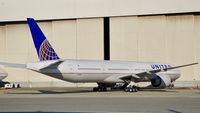 N2331U @ KSFO - UAL's new and first 777-300er. Not yet in service. SFO 2016 - by Clayton Eddy