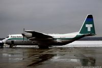 N15ST @ EDDK - Lockhed L-100-30 Hercules - Trans International Airlines - N15ST - 03.1978 - CGN - From a slide - by Ralf Winter