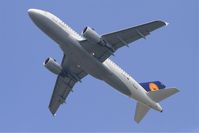 D-AILY @ LFPG - Airbus A319-114, Take off rwy 27L, Roissy Charles De Gaulle airport (LFPG-CDG) - by Yves-Q