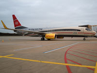 D-ATUE @ EDDK - Boeing 737-8K5(WL) - TUIfly 'DB ICE Im Zug zum Flug' - D-ATUE - 08.12.2012 - CGN - by Ralf Winter