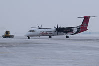 N4140X @ KBOI - Snow removal equipment and arriving aircraft work together. - by Gerald Howard