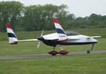 G-BLMN @ EGSV - Resident aircraft - by Keith Sowter