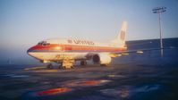 N918UA @ KOAK - Oakland Airport. 1990's - by Clayton Eddy