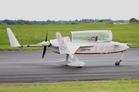 F-PREV @ LFOA - Rutan VariEze, Taxiing to holding point rwy 24, Avord Air Base 702 (LFOA) Open day 2016 - by Yves-Q