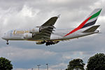 A6-EDU @ EGLL - Arriving 27L - by Robert Kearney