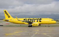 N645NK @ KORD - Airbus A320 - by Mark Pasqualino