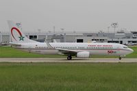 CN-RGN @ LFPO - Boeing 737-8B6, take off run rwy 08, Paris-Orly airport (LFPO-ORY) - by Yves-Q