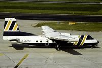 G-BCZG @ EDDL - Handley Page HPR.7 Herold 202 - British Air Ferries Ltd 'Rupert Keegan'- GBCZG - 21.09.1979 - DUS - From a slide - by Ralf Winter