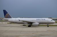 N496UA @ KORD - Airbus A320