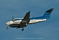 N864UP @ BWI - On short final to 33R.