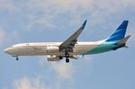 PK-GEI @ WIII - Garuda B738 on finals - by FerryPNL