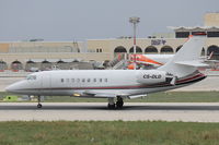 CS-DLD @ LMML - Dassault Falcon 2000EX CS-DLD Netjets - by Raymond Zammit
