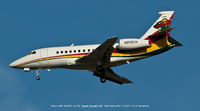N919CH @ BWI - Falcon 2000 on short final to 33R.