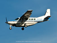N9536P @ BWI - Cessna 208 Caravan approaching 33R. - by J.G. Handelman