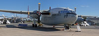 N3559 @ KDOV - My first attempt at a panoramic shot, featuring this very nice old cargo plane. - by Daniel L. Berek