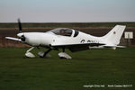 G-BYJL @ X4NC - at the Brass Monkey fly in, North Coates - by Chris Hall
