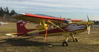 C-GDLV @ CAP3 - C-GDLV tied down at Sechelt B.C. , CAP3 - by James Abbott