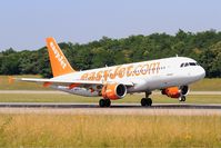 HB-JZZ @ LFSB - Airbus A320-214, Landing rwy 15, Bâle-Mulhouse-Fribourg airport (LFSB-BSL) - by Yves-Q