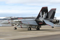 166957 @ KBOI - VX-9, Vampires, Air test & Evaluation Squadron Nine, China Lake, CA. - by Gerald Howard