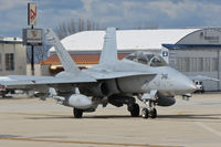 164714 @ KBOI - USMC VMFAT-101 Sharpshooters, Miramar, CA taxing from Western Aircraft ramp. - by Gerald Howard