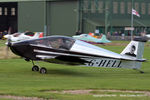 G-HELL @ X4NC - at the Brass Monkey fly in, North Coates - by Chris Hall