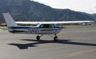 N704UT @ SZP - 1976 Cessna 150M, Continental O-200 100 Hp, taxi to Rwy 04 - by Doug Robertson