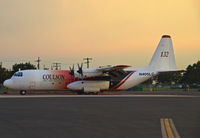 N405LC @ KBOI - Parked early morning on the NIFC ramp. - by Gerald Howard