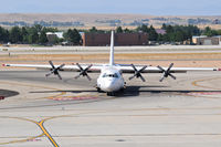 N405LC @ KBOI - Turning off RWY 28R. - by Gerald Howard