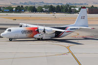 N405LC @ KBOI - Turning onto Alpha. - by Gerald Howard