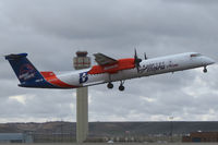 N437QX @ KBOI - Departing RWY 28R. - by Gerald Howard