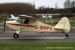 G-BRPY @ EGCF - at Sandtoft - by Chris Hall