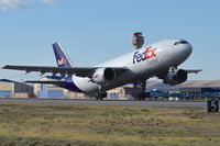 N663FE @ KBOI - Take off from RWY 28R. - by Gerald Howard