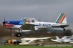 G-AOZP @ EGCF - at Sandtoft - by Chris Hall