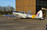 G-BCOU @ EGSU - De Havilland DHC-1 Chipmunk T.10 with RAF Serial WK522 at Duxford. - by moxy