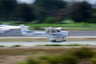 N1963U @ KPAO - N1963U just landed at Palo Alto airport