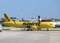 N641NK @ KORD - Airbus A320 - by Mark Pasqualino