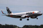 VH-VFN @ NZCH - JQ233 from AKL - by Bill Mallinson