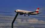 OE-LBP @ LSZH - Austrian Airlines Airbus A320-214 landing at Zurich-Kloten International Airport - by miro susta