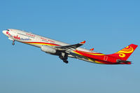 B-8287 @ EGCC - HU7904 climbs out 23R to Beijing (PEK). - by Milan Mikac