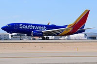 N925WN @ KBOI - Landing RWY 10L. - by Gerald Howard