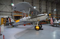 G-BWWK @ EGSU - Hawker Nimrod 1 at Duxford. Marked as RAF serial S1581. - by moxy