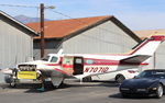 N7071D @ SZP - 1969 Beech 60 DUKE, two Lycoming TIO-540-E1A4 Turbosupercharged 380 Hp each, 6 seats - by Doug Robertson
