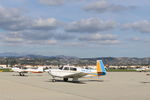 N43CA @ CMA - 1977 Mooney M-20J 201, Lycoming IO-360-A1B6D 200 Hp - by Doug Robertson